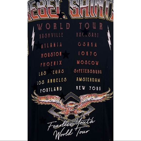 Rebel Saints By Affliction Men's T-shirt FEARLESS Premium Quality S-3XL $88 - Picture 6 of 11